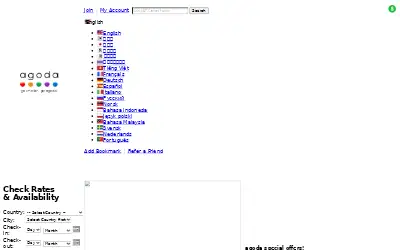 agoda.com in 2008