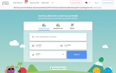 agoda.com in 2020