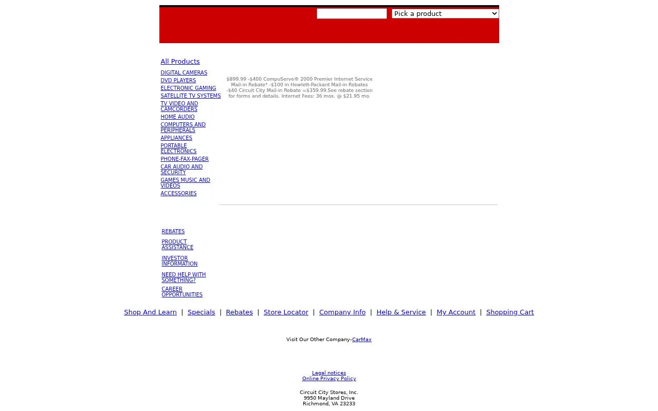 circuitcity.com in 2000