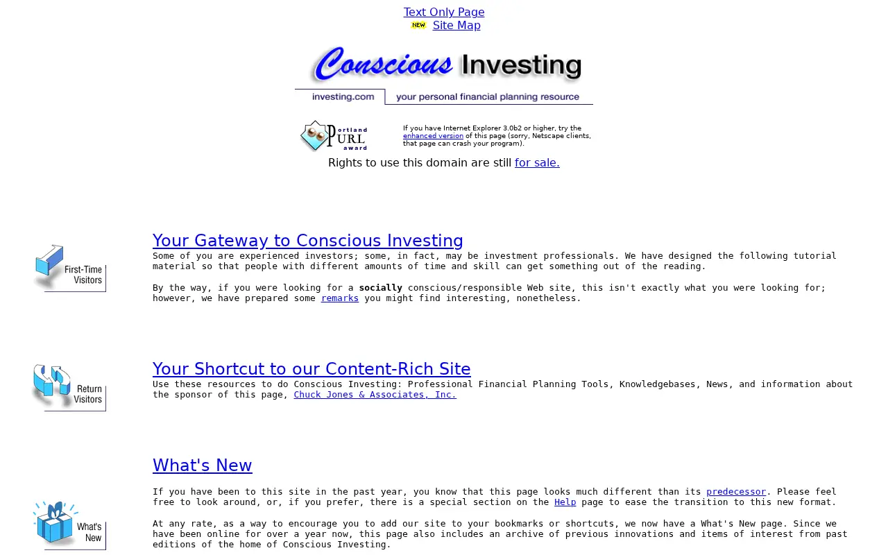 investing.com in 1996