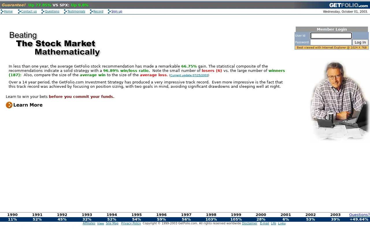 investing.com in 2003