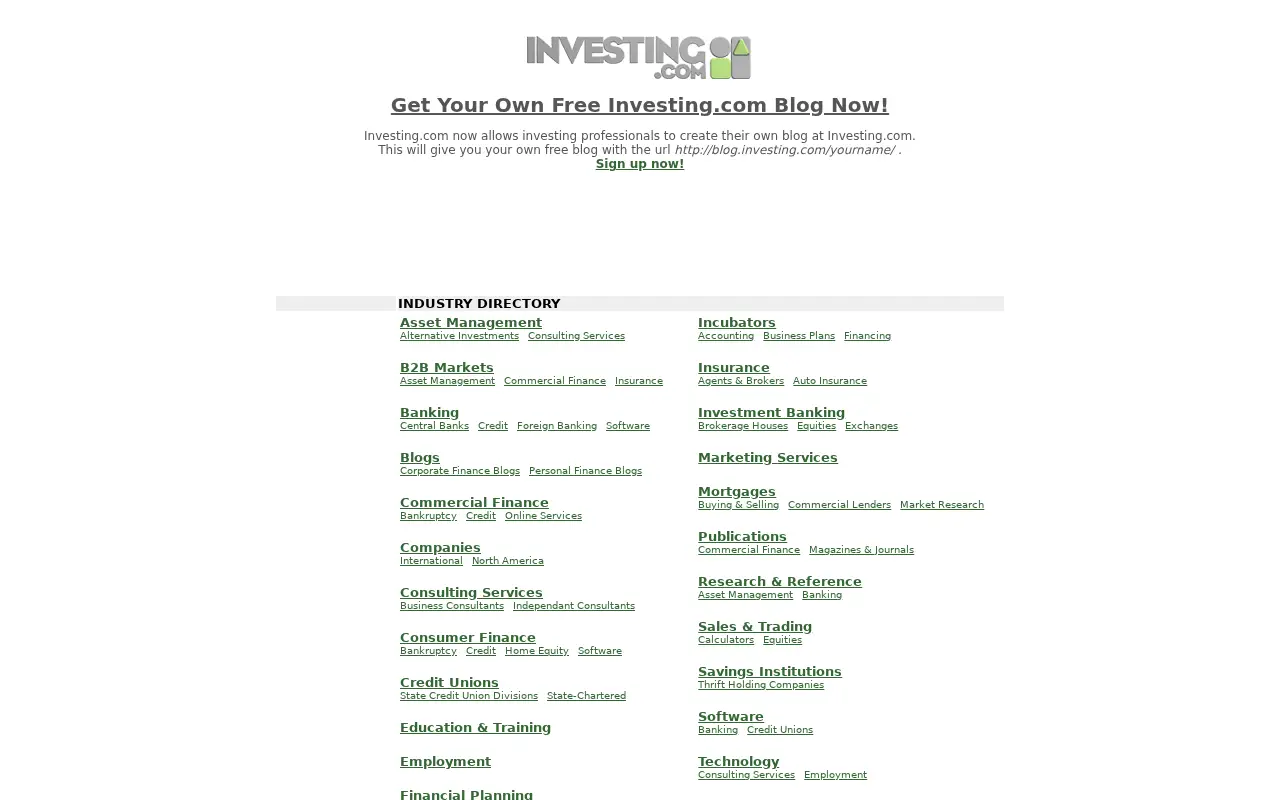 investing.com in 2006