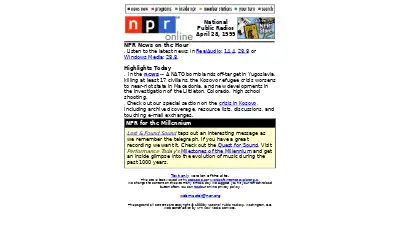 npr.org in 1999