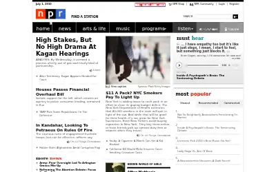 npr.org in 2010