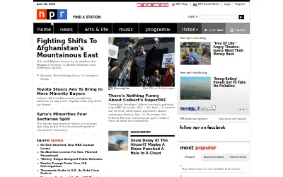 npr.org in 2011