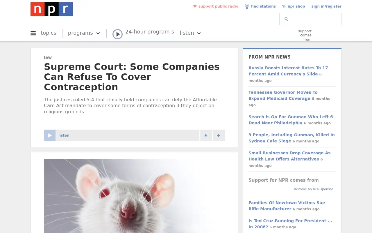 npr.org on July 1, 2014