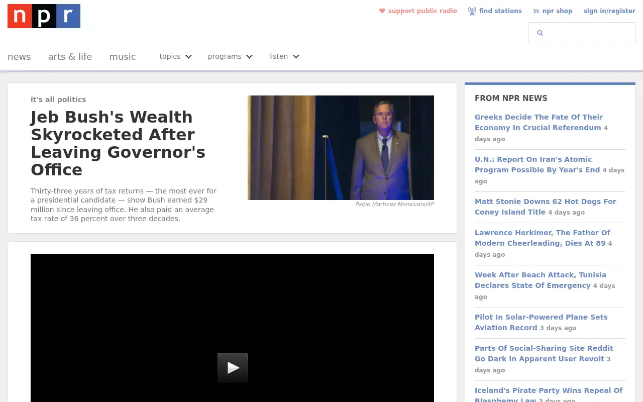 npr.org on July 1, 2015
