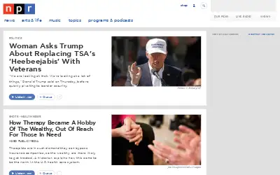 npr.org in 2016