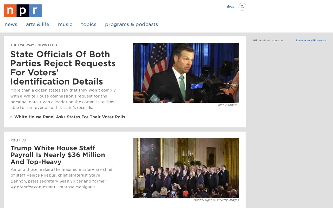 npr.org on July 1, 2017