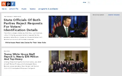 npr.org in 2017