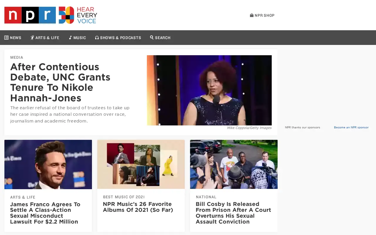 npr.org in 2021