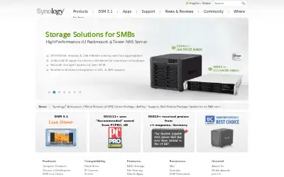 synology.com in 2011