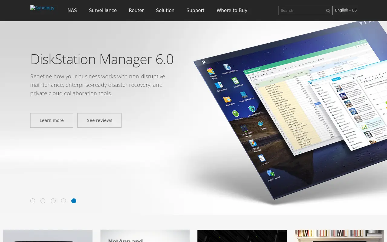 synology.com in 2016
