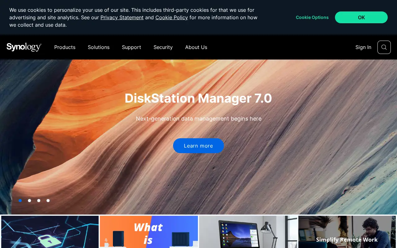 synology.com in 2021