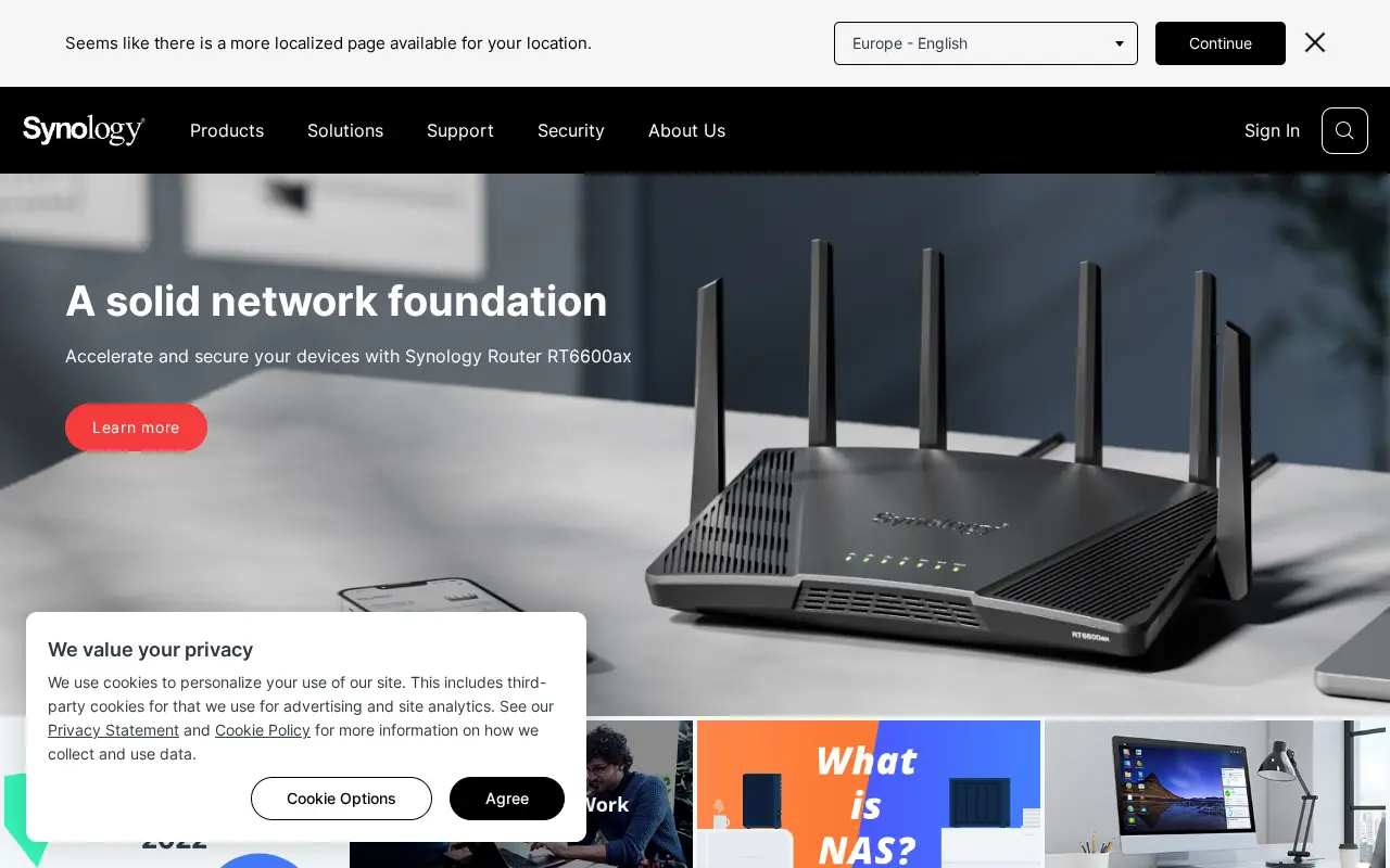 synology.com in 2022