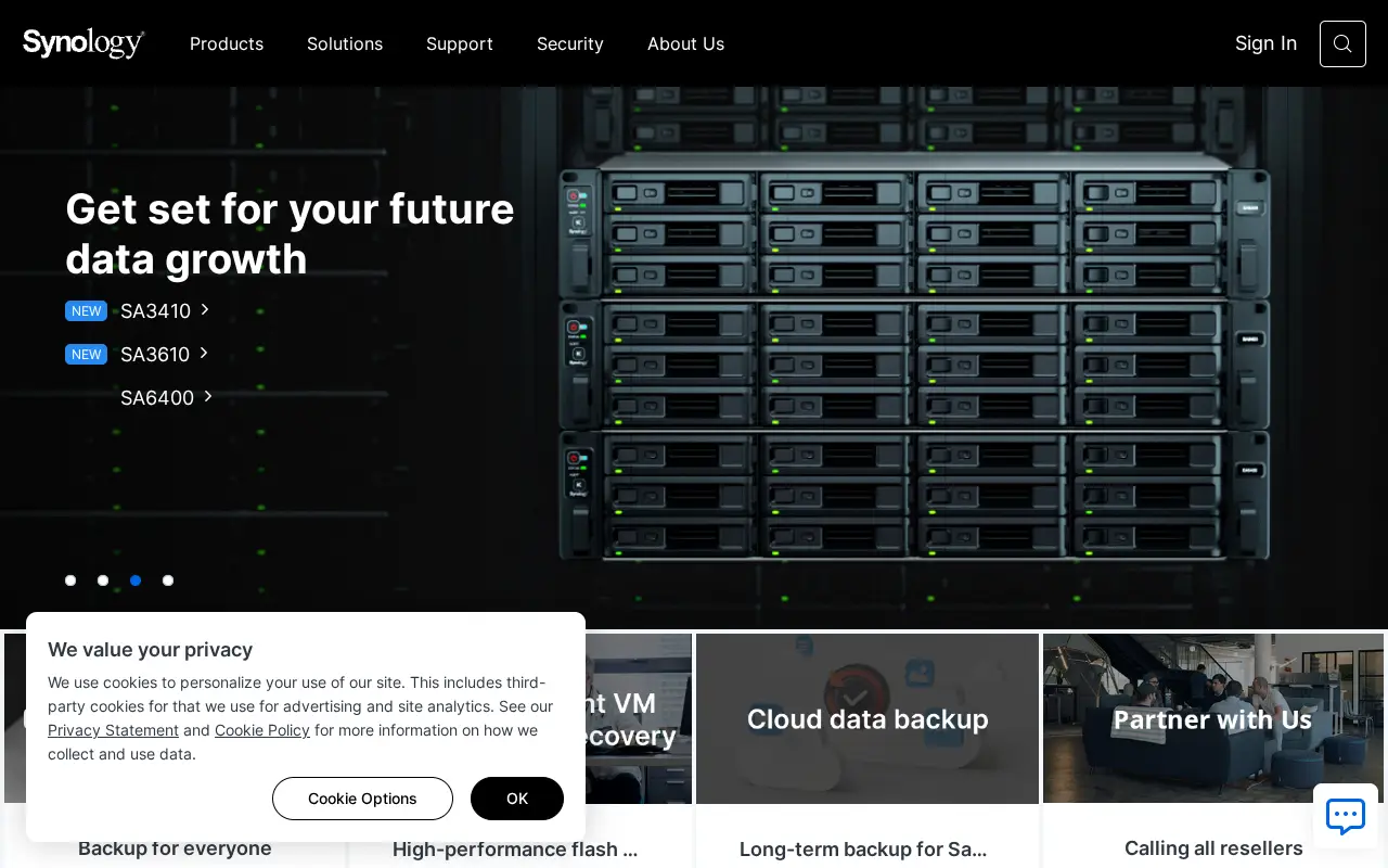 synology.com in 2023