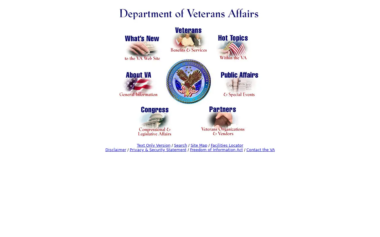 va.gov in 2000