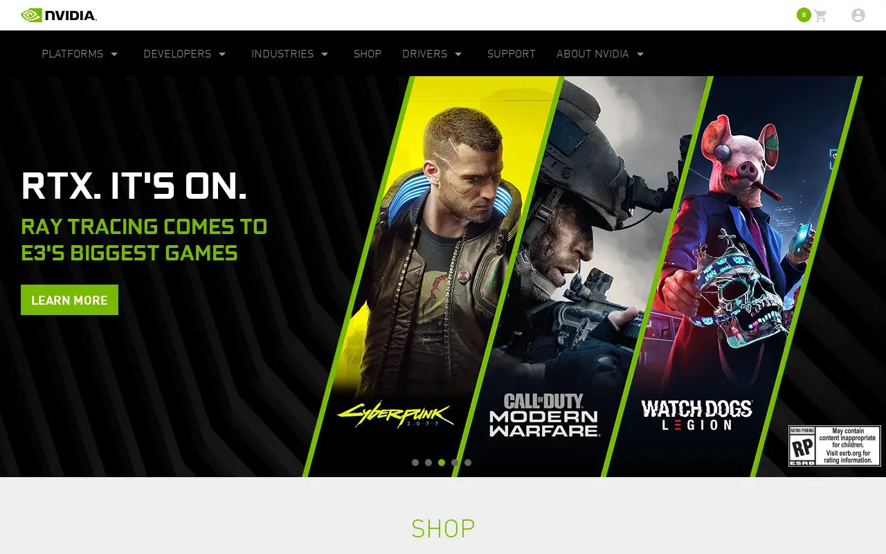 nvidia.com in 2019