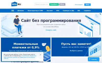 reg.ru in 2021