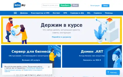 reg.ru in 2022