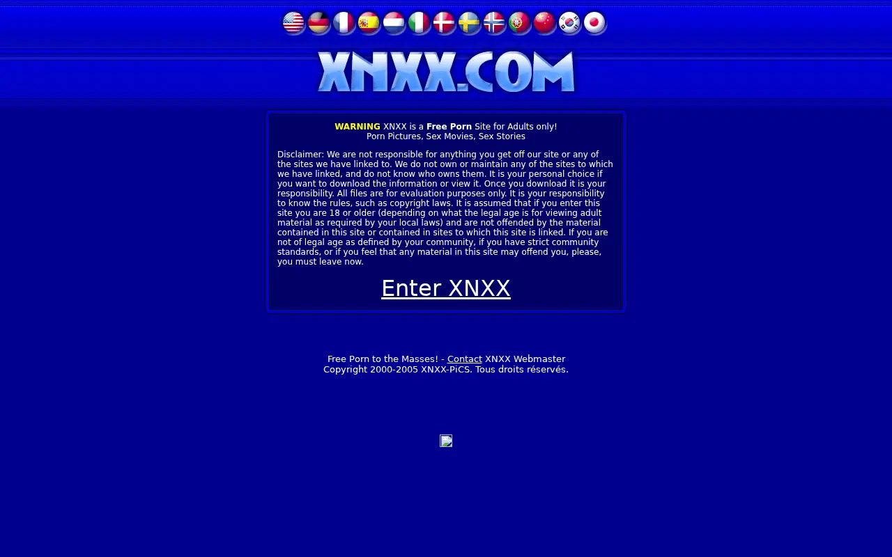 xnxx.com in 2005