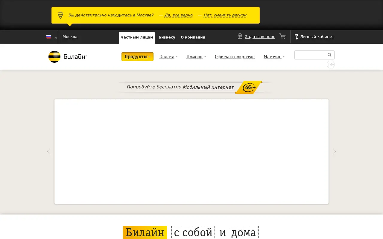 beeline.ru in 2015