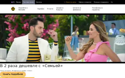 beeline.ru in 2019
