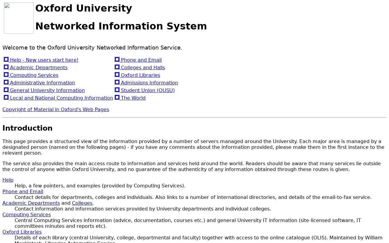 ox.ac.uk in 1997