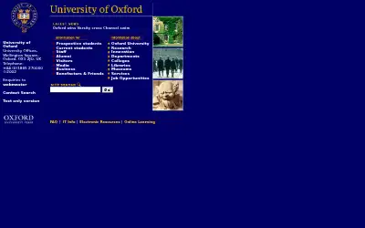 ox.ac.uk in 2002