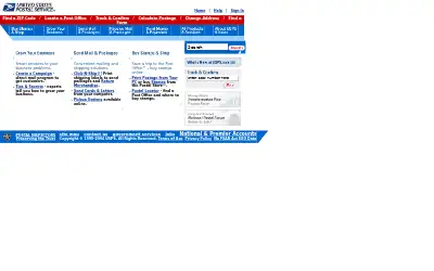 usps.com in 2004