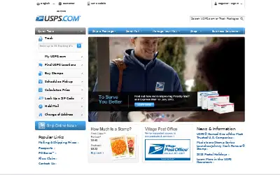 usps.com in 2013