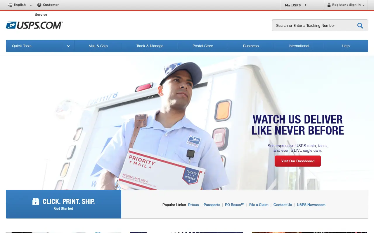 usps.com in 2015