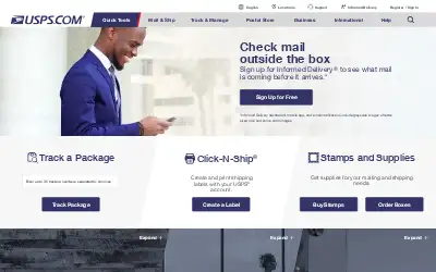 usps.com in 2018