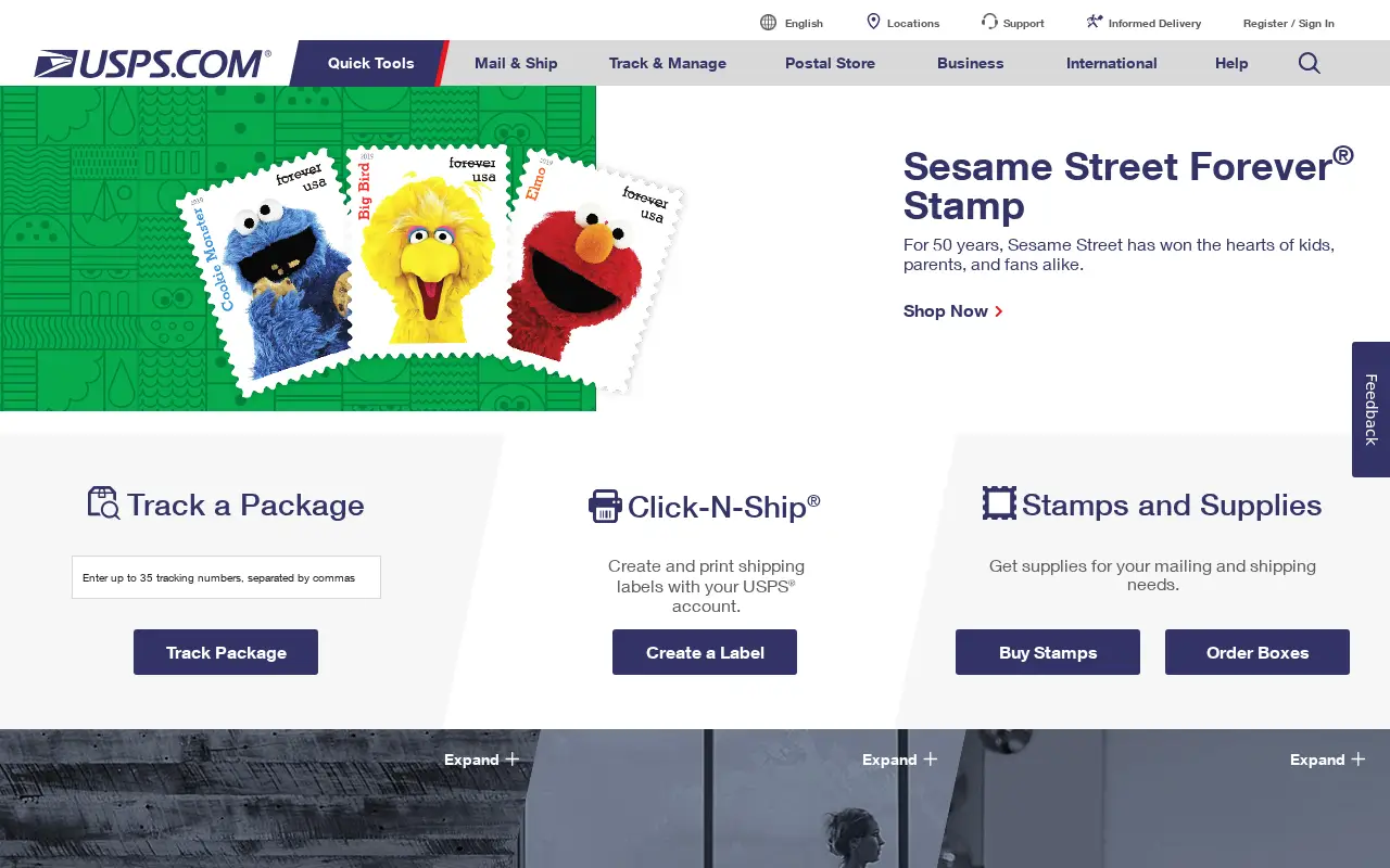 usps.com in 2019