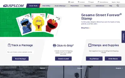 usps.com in 2019