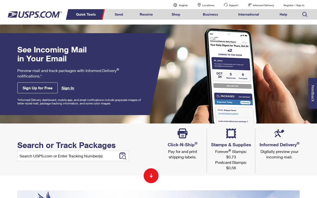 usps.com in 2025