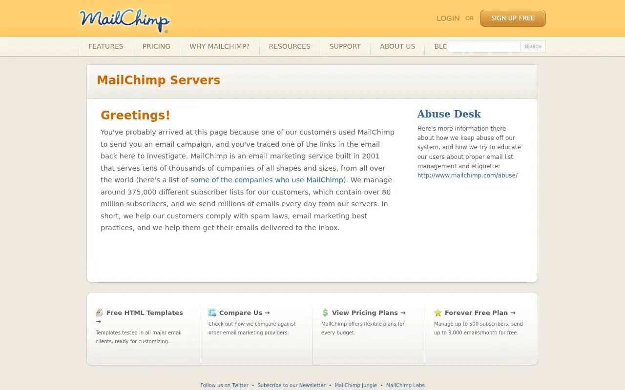list-manage.com in 2010
