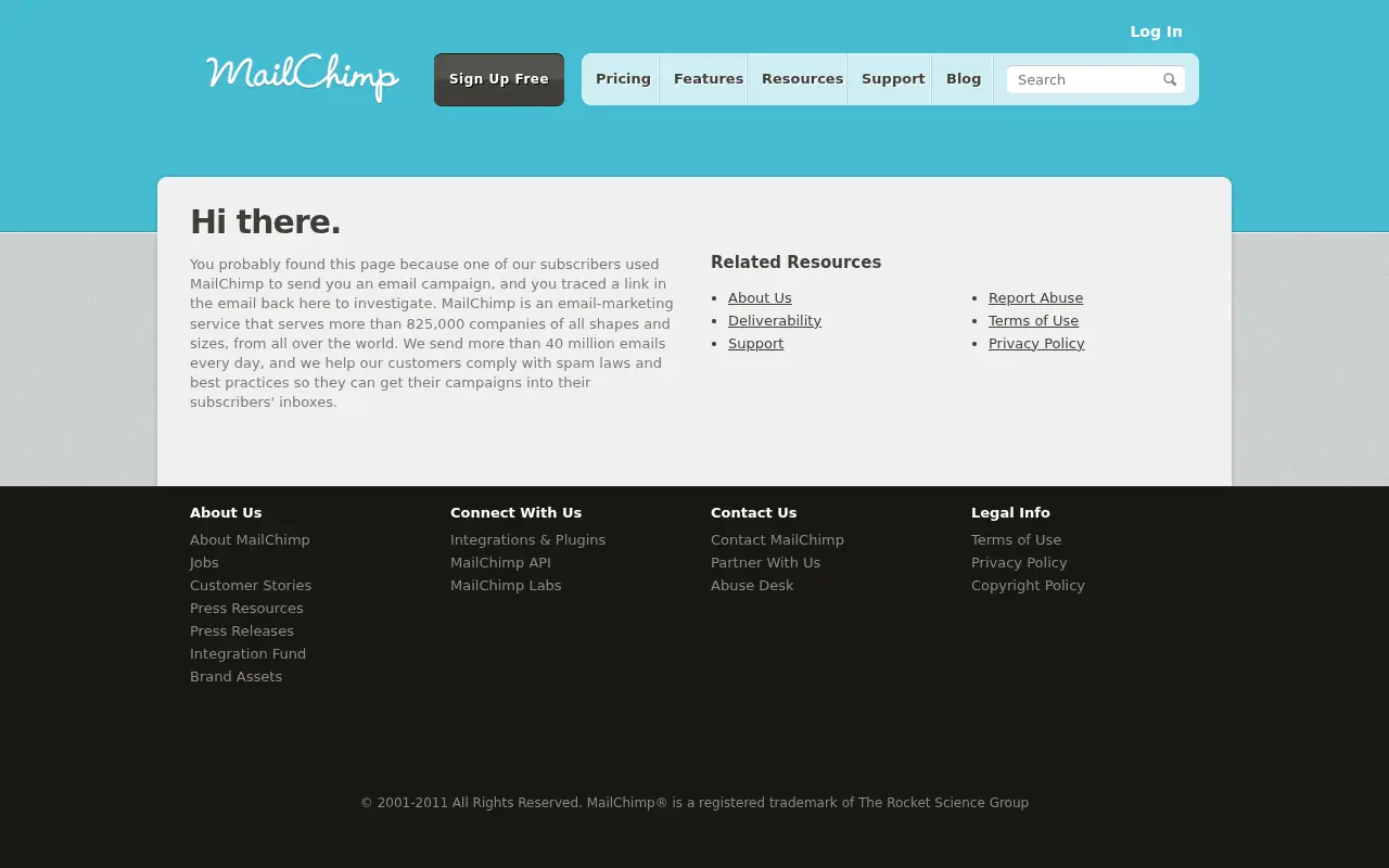 list-manage.com in 2011