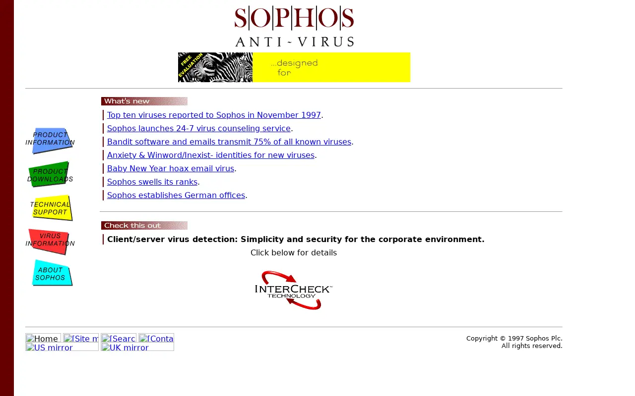 sophos.com on December 11, 1997