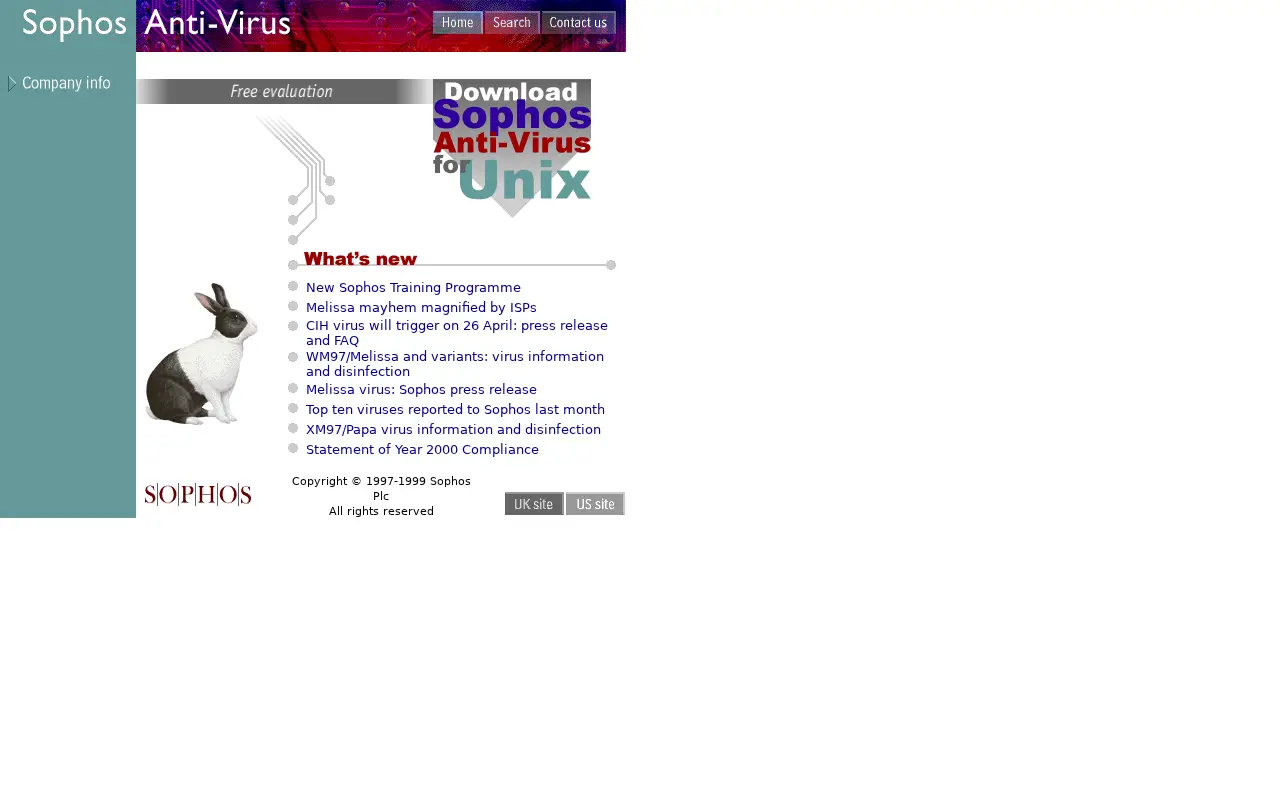 sophos.com on April 20, 1999