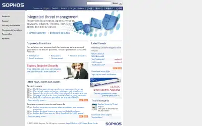 sophos.com in 2006