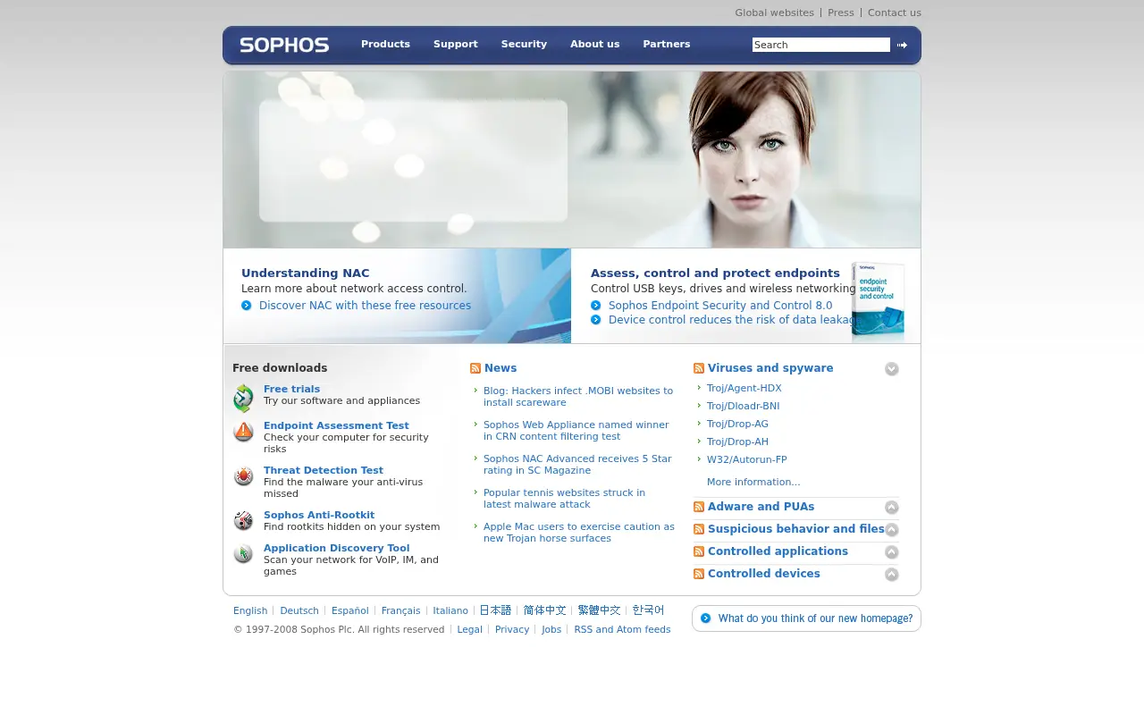 sophos.com on July 1, 2008