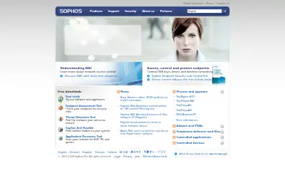 sophos.com in 2008