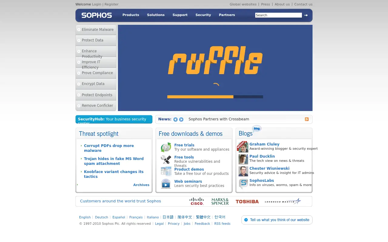 sophos.com on June 30, 2010