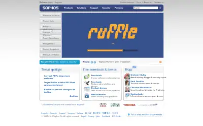 sophos.com in 2010