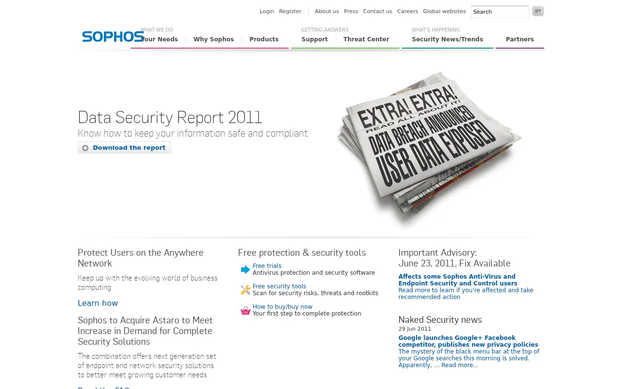 sophos.com on June 30, 2011