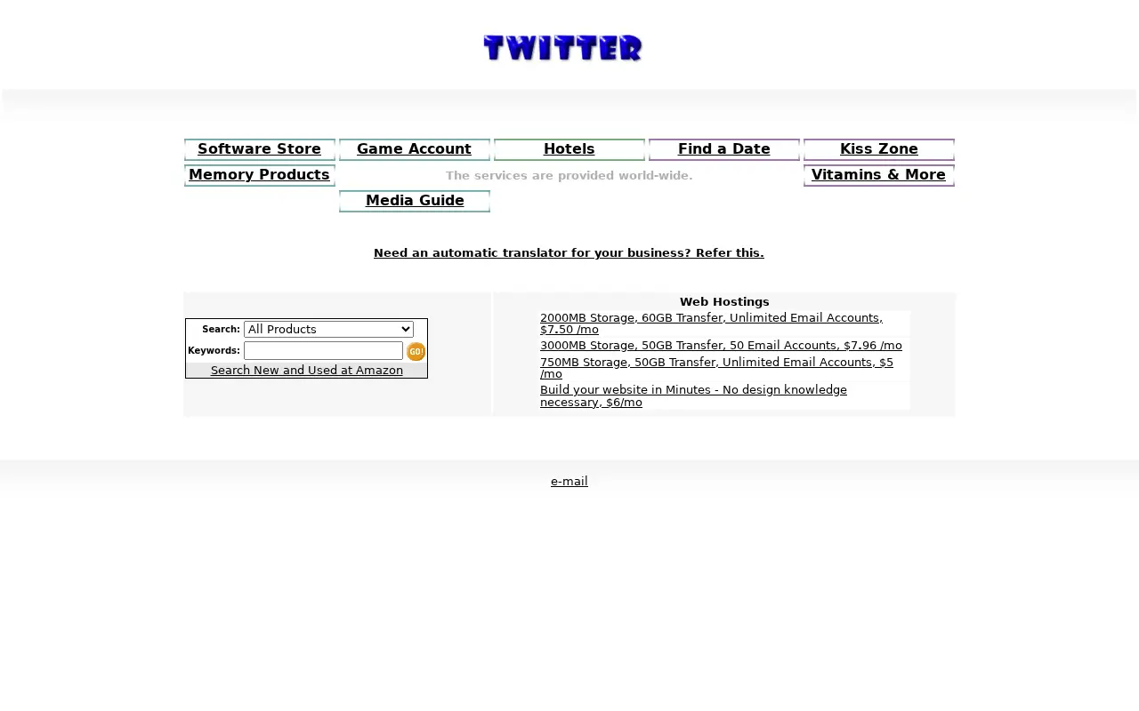 twitter.com in 2005