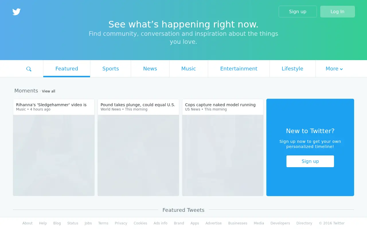 twitter.com in 2016