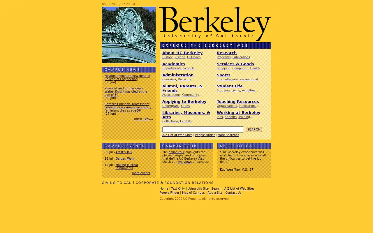 berkeley.edu in 2000