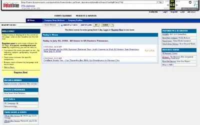businesswire.com in 2004